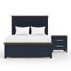 preview thumbnail 24 of 32, Furniture of America Althea Modern Farmhouse 2-Piece Wood Kids Panel Bed and Nightstand Set