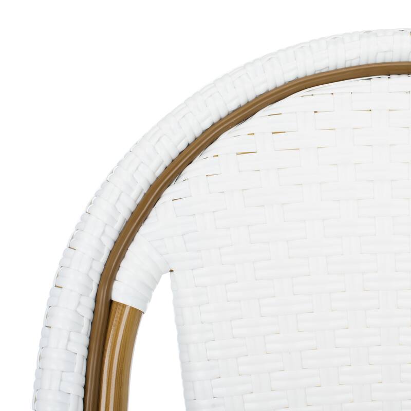 SAFAVIEH Marolyn Stackable Dining Chair (Set of 2) - 18Wx22Dx35H