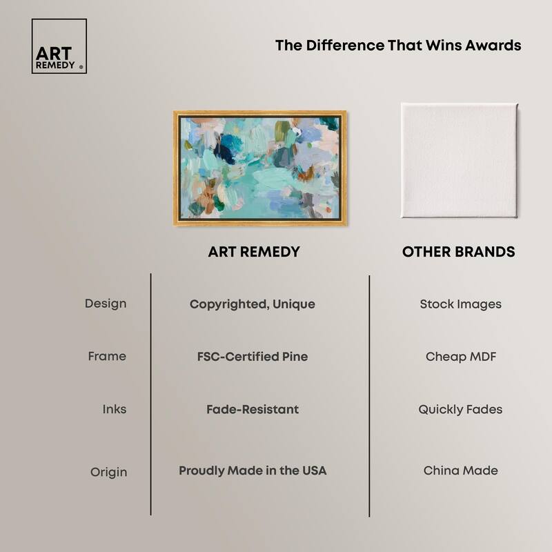 Layers of Feeling II Canvas by Art Remedy