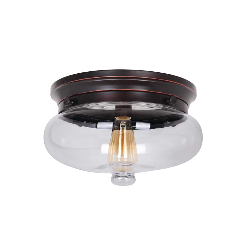 Craftmade Yorktown 1 Light Flush Mount Ceiling Fixture