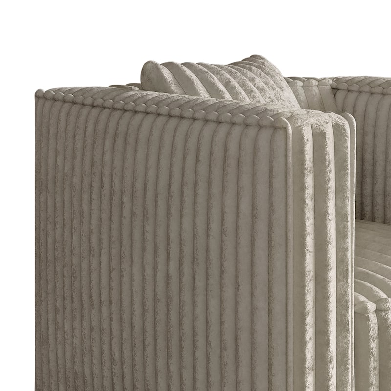 CraftPorch Mid Century Modern Upholstered Sofa