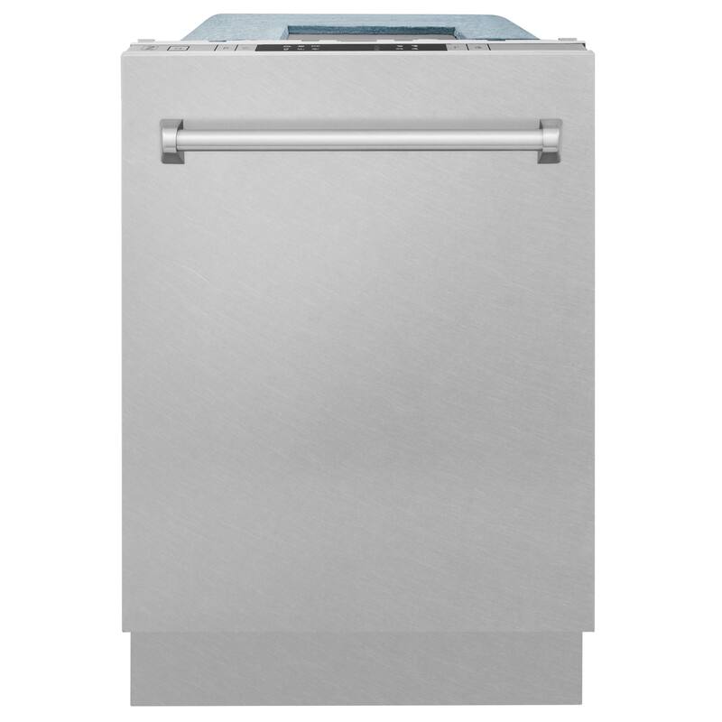 18" Compact Top Control Dishwasher with Stainless Steel Tub, 40dBa - Traditional Handle - DuraSnow® Stainless Steel