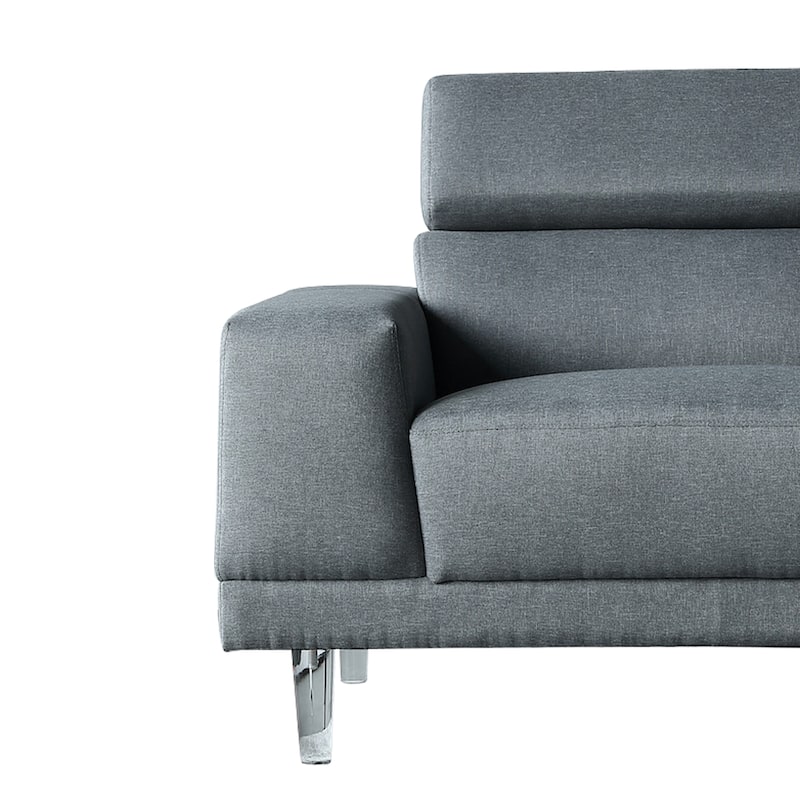 105 in. Width L-Shaped Chaise Sectional Sofa