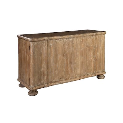 Farris 34.25" 2-door Storage Cabinet, Brown