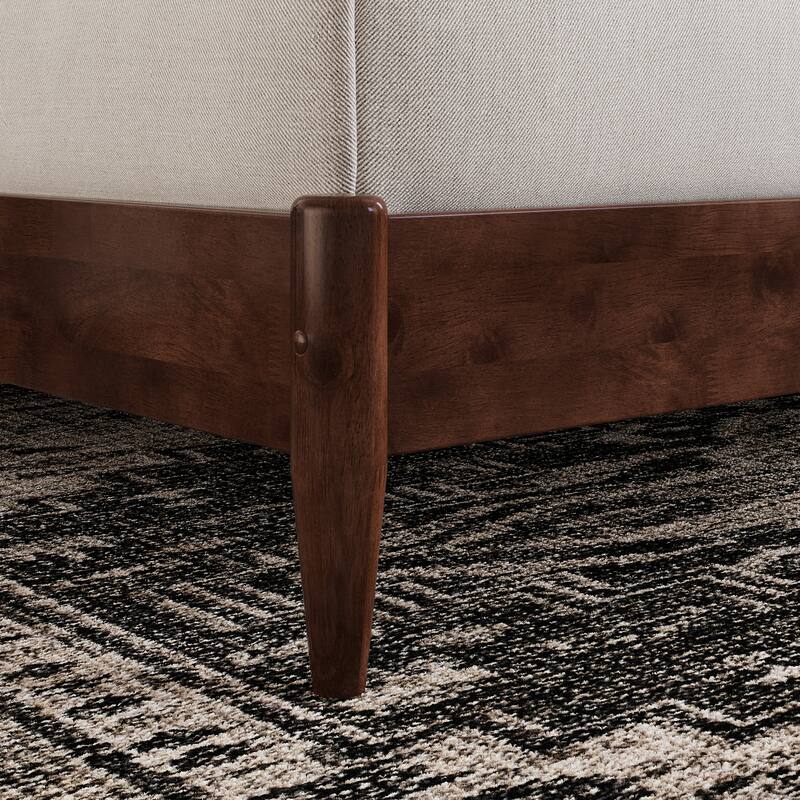 Becket Solid Wood Low Profile Platform Bed