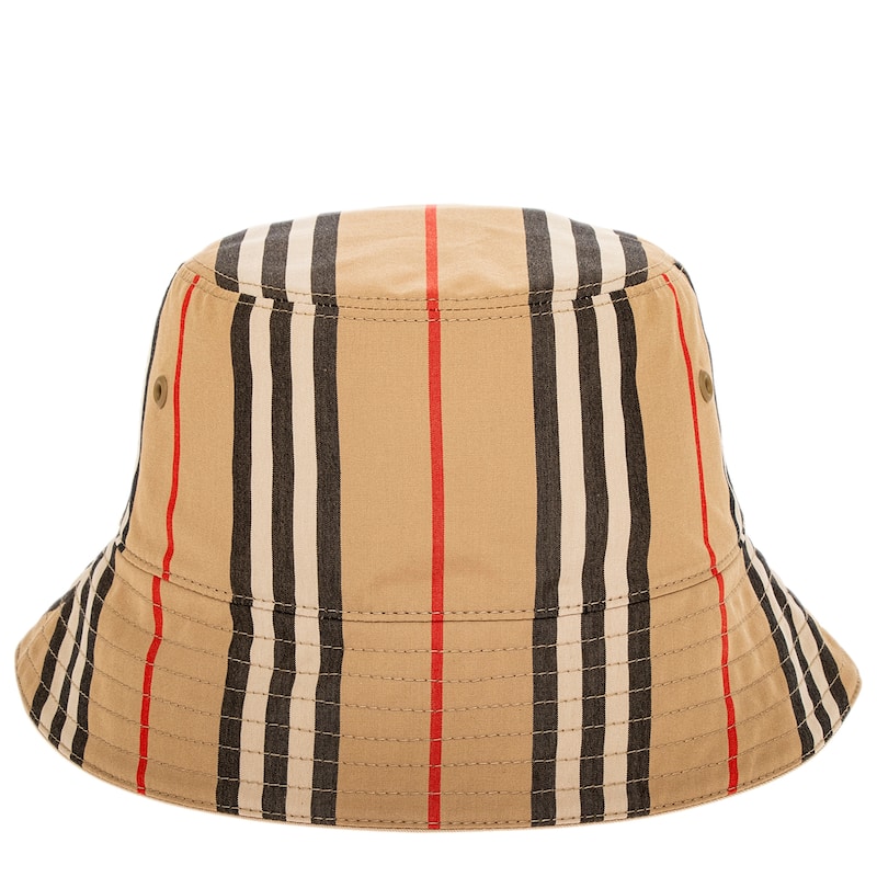 Burberry Reversible Icon Striped Bucket Hat - Adult M (7 - 7 1/8)