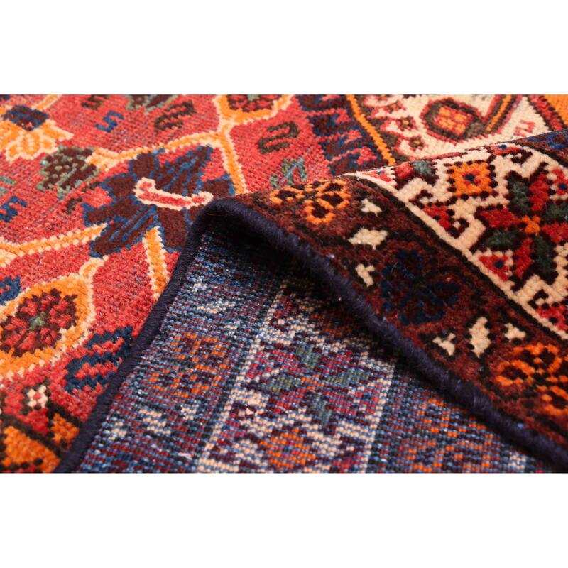 ECARPETGALLERY Hand-knotted Konya Anatolian Red Wool Rug - 5'3 x 9'10