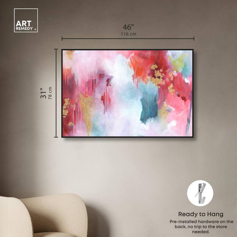 Rolling in Love Canvas by Art Remedy