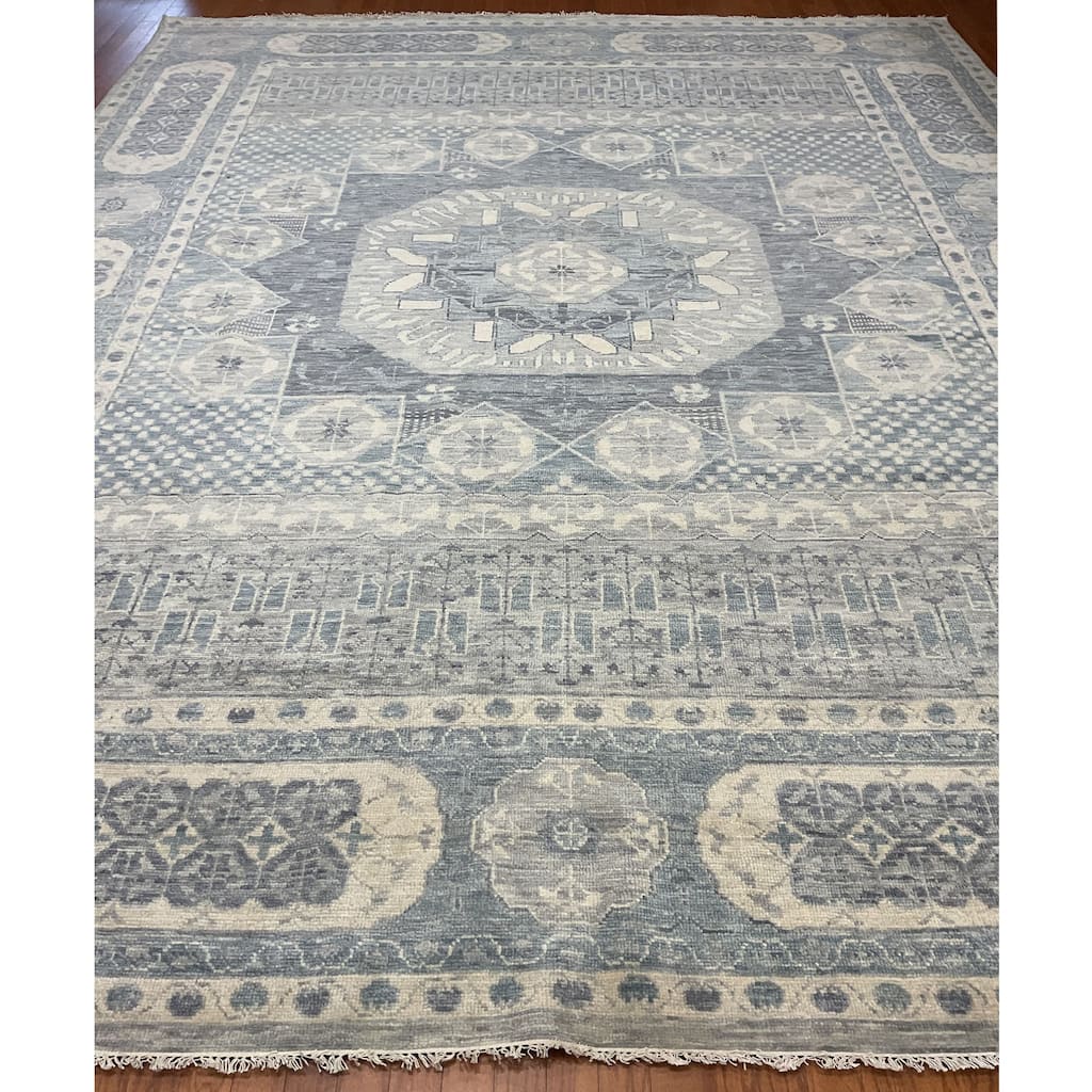 HERAT ORIENTAL Handmade Mamluk Wool Rug - 12' x 14'10"