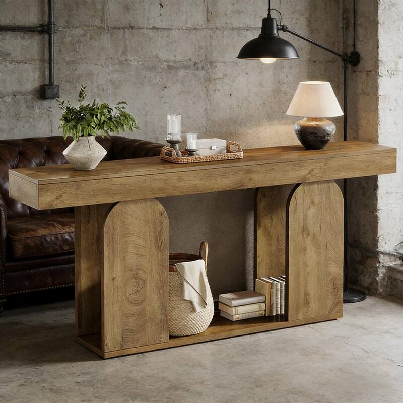 Durable Freestanding Console Table - Sofa, Coffee & Hallway Table