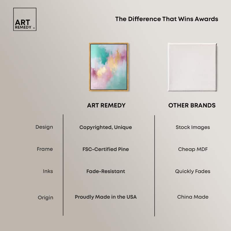 Pastel Dreams Mist Canvas by Art Remedy