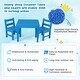 preview thumbnail 33 of 34, Gymax Kids Square Table Indoor Outdoor Heavy-Duty All-Weather Activity