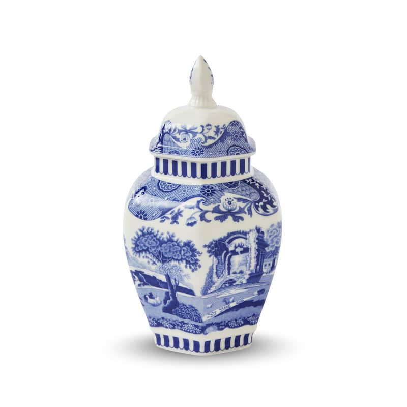 Spode Blue Italian Vase