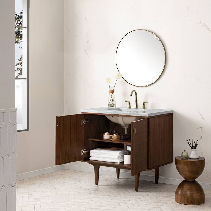 James Martin Vanities 670-V36-3AF Amberly 36" Free Standing or Wall