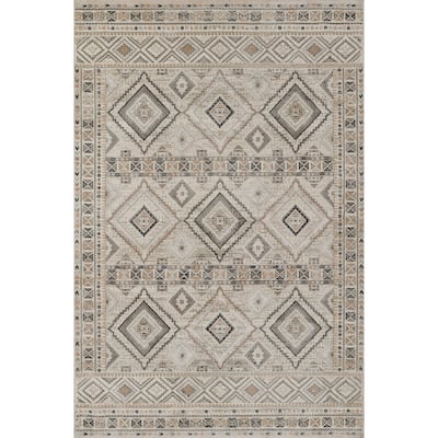 Momeni Genevieve Polyester Geometric Area Rug