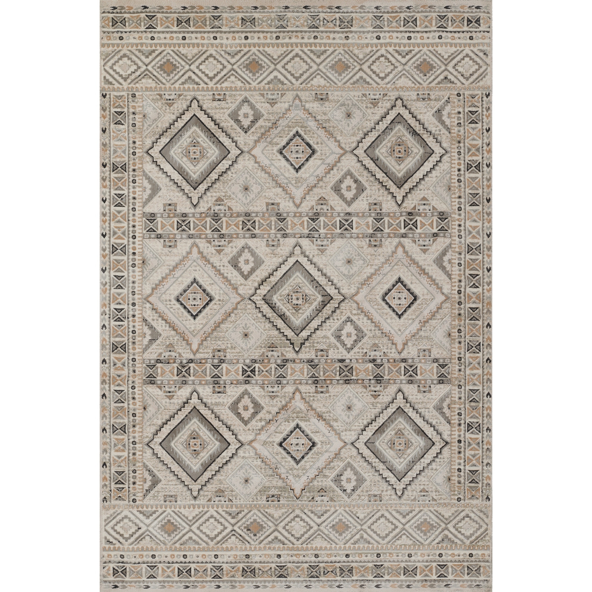 Momeni Genevieve Polyester Geometric Area Rug