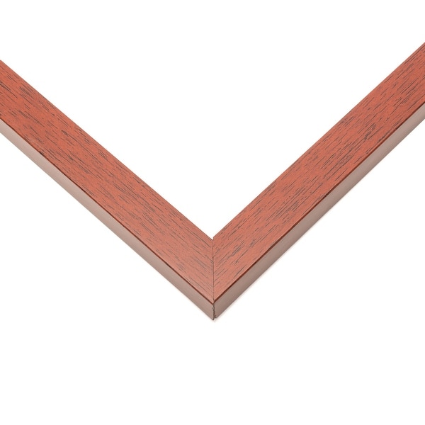 10x20 Flat Dark Cherry Wood Frame- 