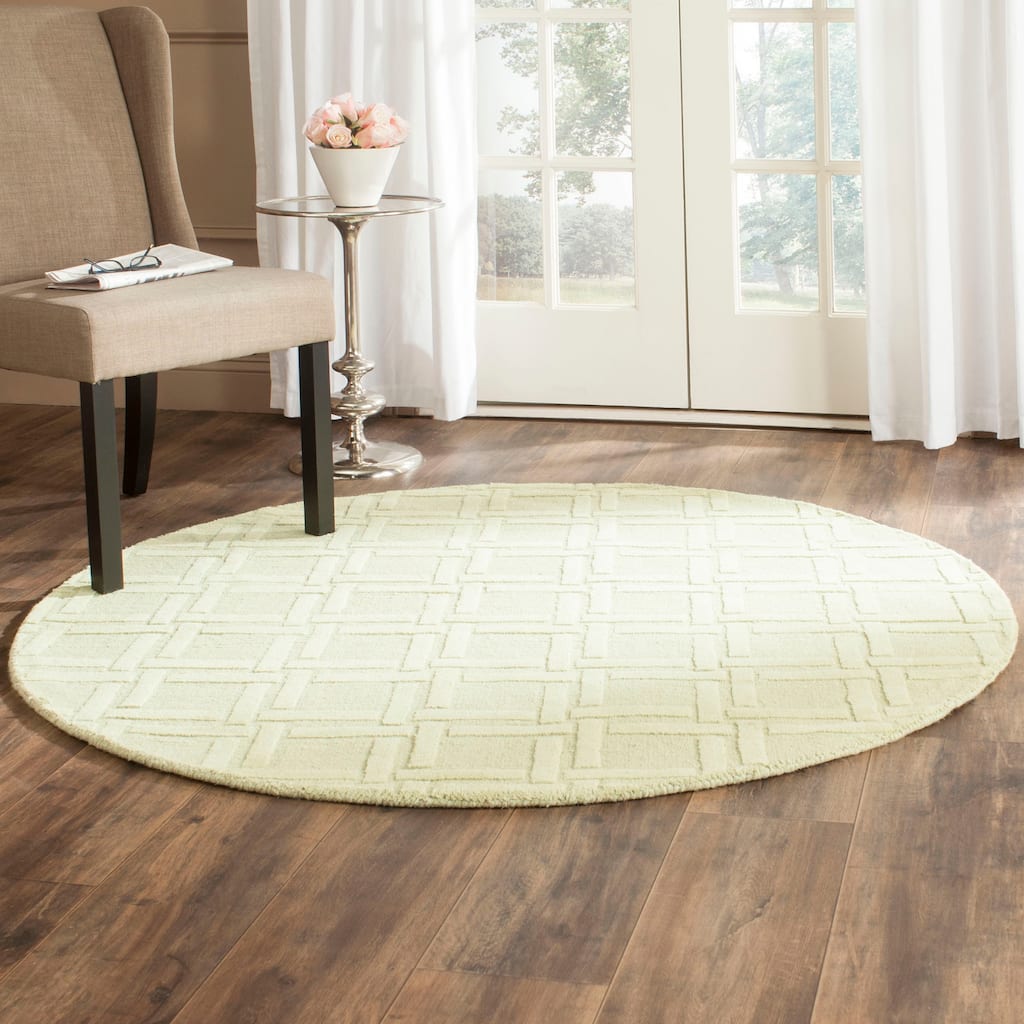 SAFAVIEH Handmade Impressions Nver Modern Wool Rug