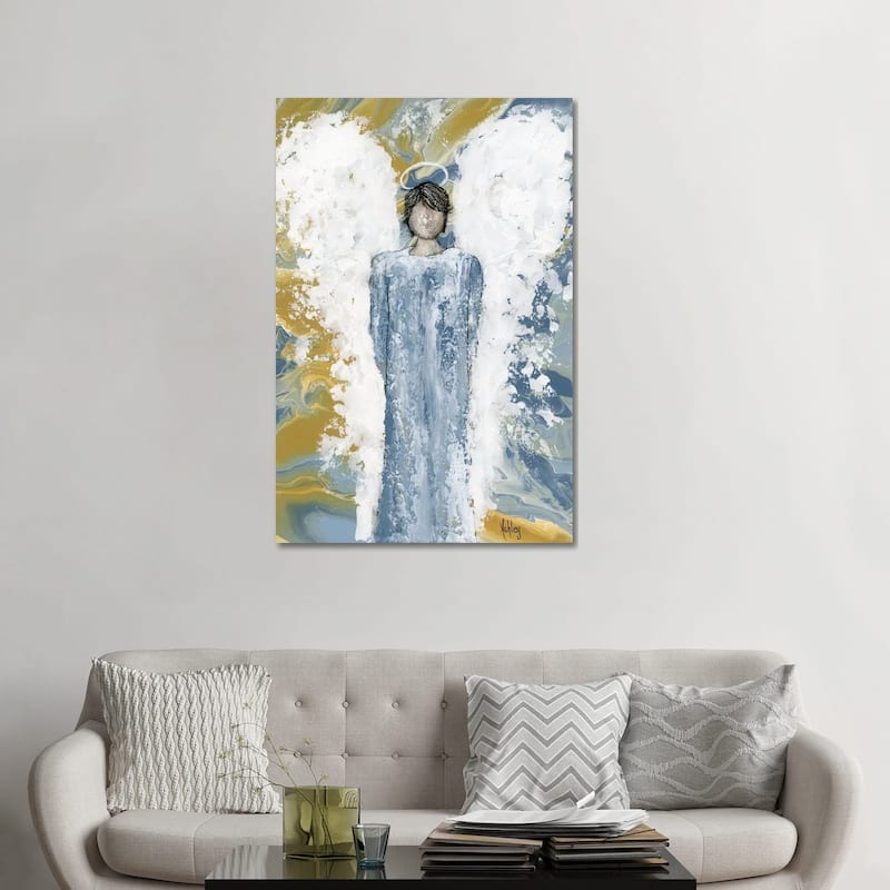 iCanvas "Angel Of Protection" by Ashley Bradley Canvas Print - 48x32x1.5
