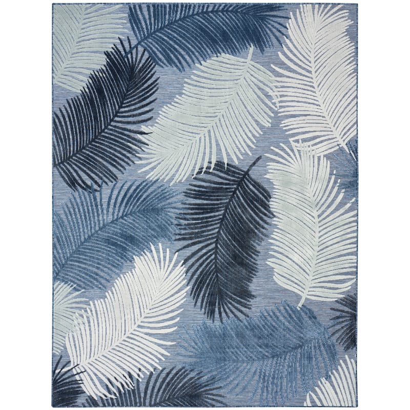 Nourison Suncoast Indoor/Outdoor Nature Area Rug.