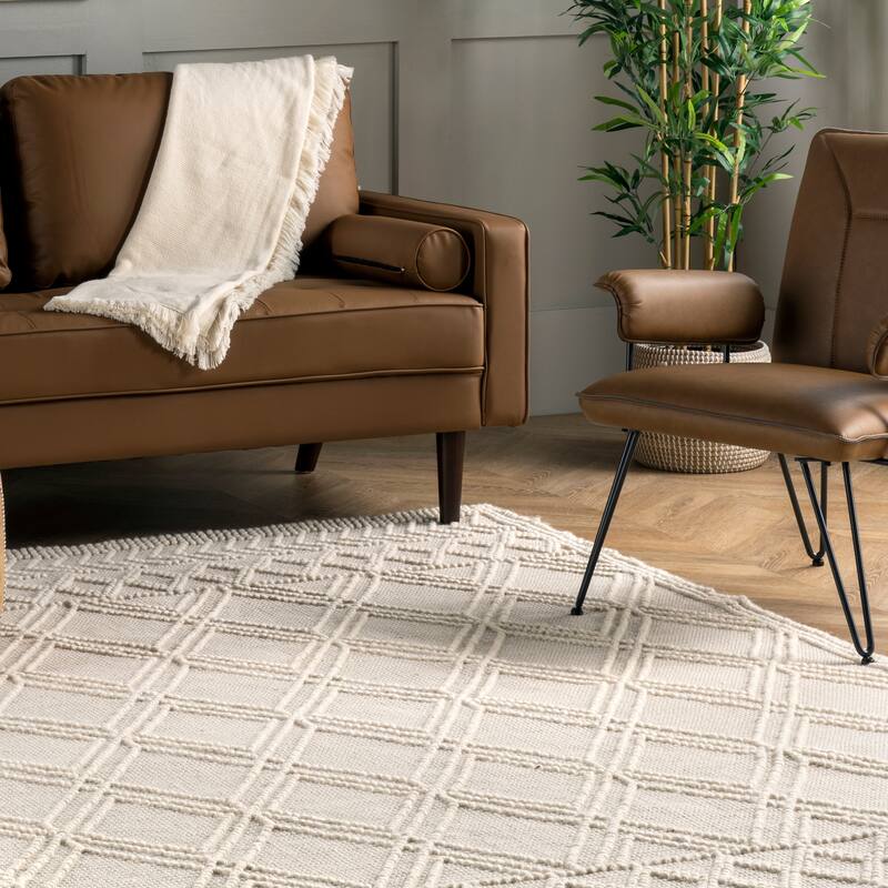 Nuloom Natti Contemporary Trellis Area Rug