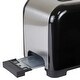 preview thumbnail 5 of 6, Kenmore 2-Slice Toaster, Black Stainless Steel, Extra Wide Slots, Bagel, Defrost, 9 Shade Settings - 9' x 12'