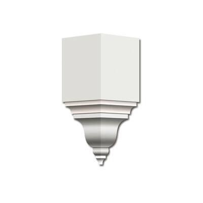 Plain Crown Molding Inside Corner Single Pack
