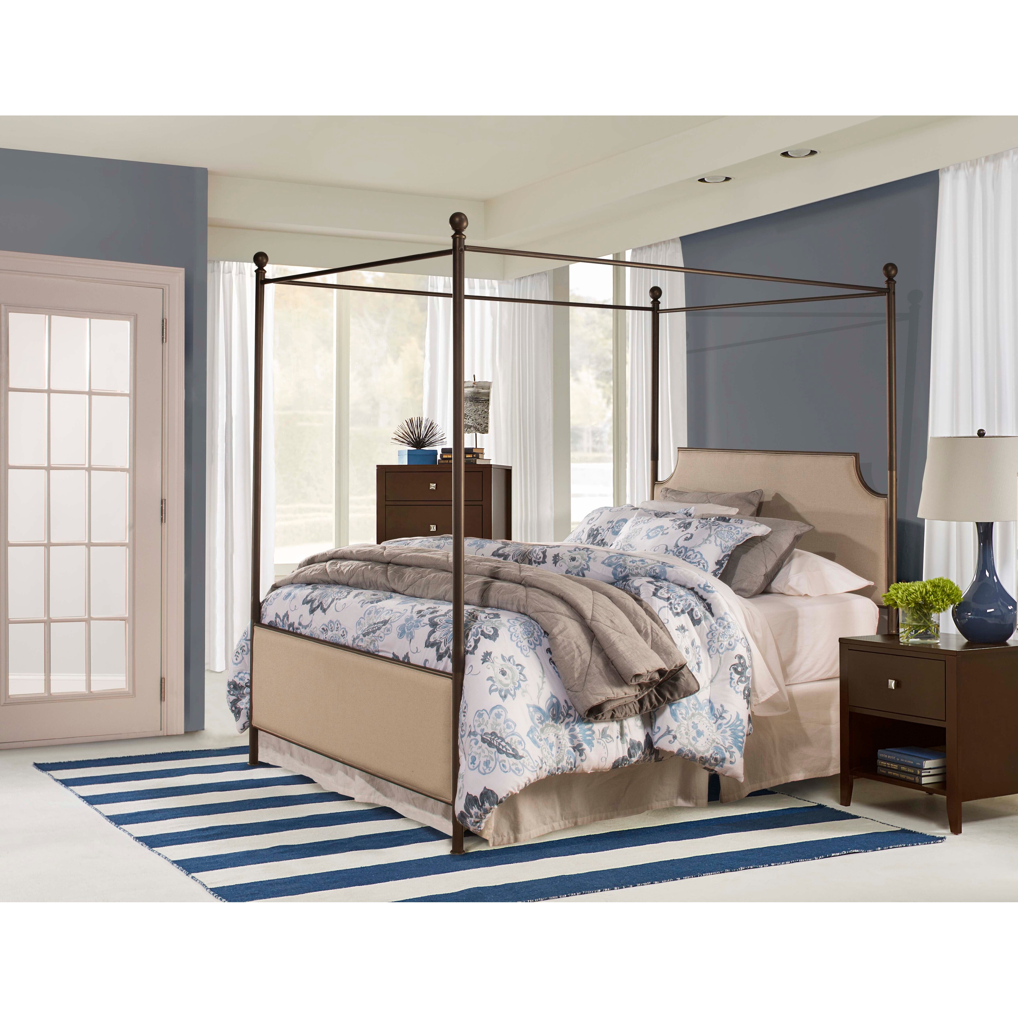 Copper hotsell canopy bed