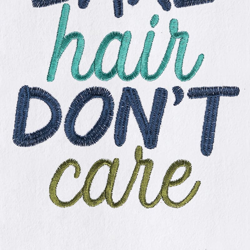 Lake Hair Don't Care Kitchen Towel