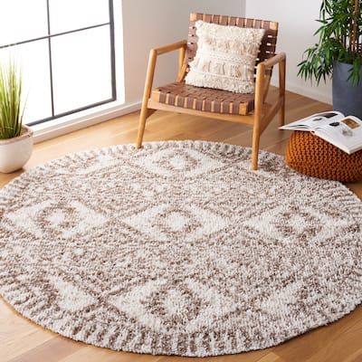 SAFAVIEH Jericho Shag Valarie Boho 1.2-inch Thick Rug