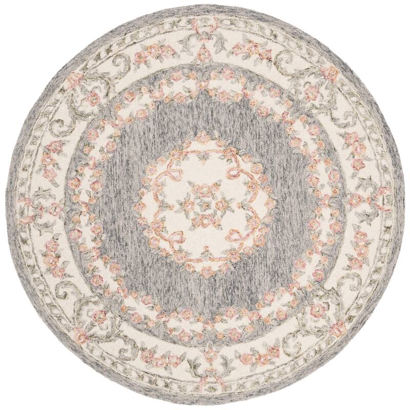 SAFAVIEH Handmade Micro-Loop Avery Wool Rug