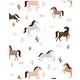 preview thumbnail 2 of 1, NoJo Desert Sunset Horse Crib Sheet
