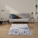 preview thumbnail 9 of 7, Nourison Imagination Indoor only Blue Skateboard Graphic Area Rug