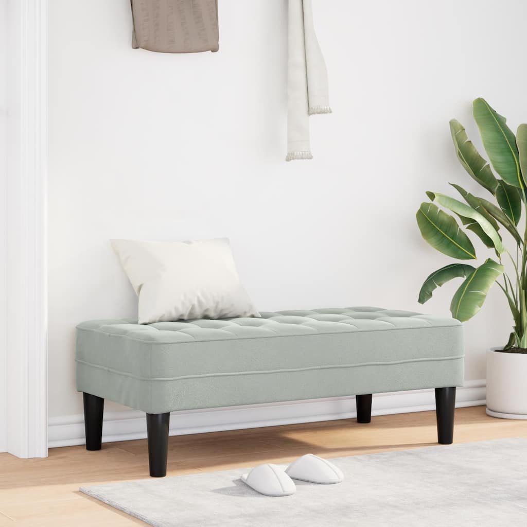 Handy Dual-Color Storage Bench - 44.5 x 22.4 x 15.4 in