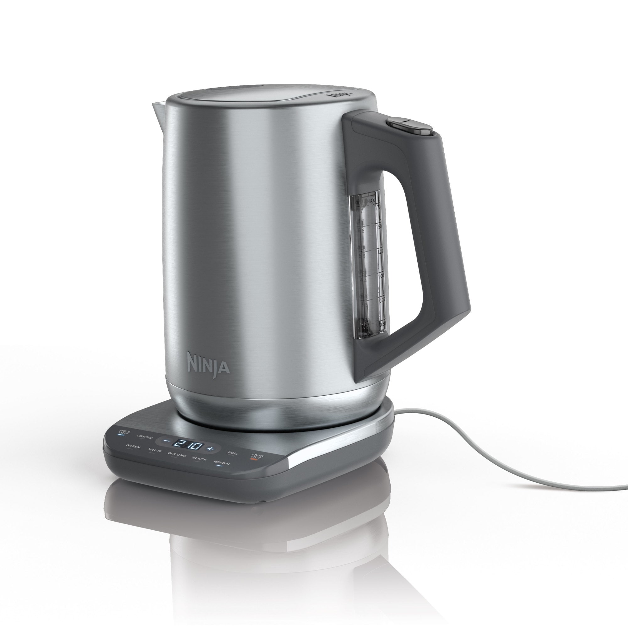 Ninja Precision Temperature Electric Kettle, 1500 watts, Stainless