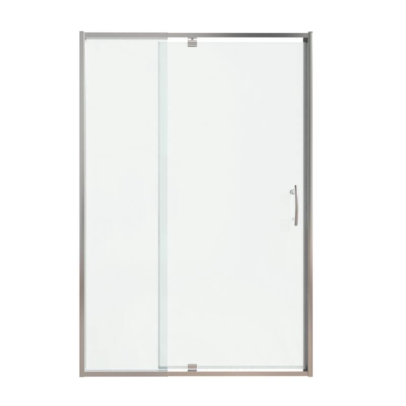 Modland 42''/48''/54''/60''W x 71''H Frameless Pivot Swing Shower Door Enclosure with 1/4" SGCC Tempered Glass Door