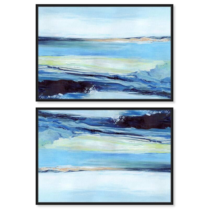 Pulse of the Storm I Canvas by Art Remedy - 40" x 40" - Gold