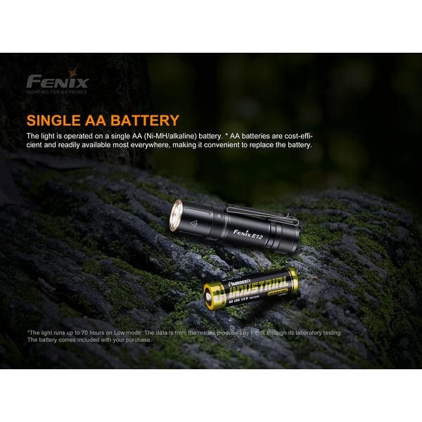 fenix e12 v2.0 aa flashlight The Fenix E12 v2 is a bright and compact EDC flashlight fueled by a single Fenix's Launches Two New Everyday