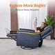 preview thumbnail 14 of 55, MCombo Power Swivel Rocker Recliner with Lumbar Support, Electric Nursery Glider Recliner Chair