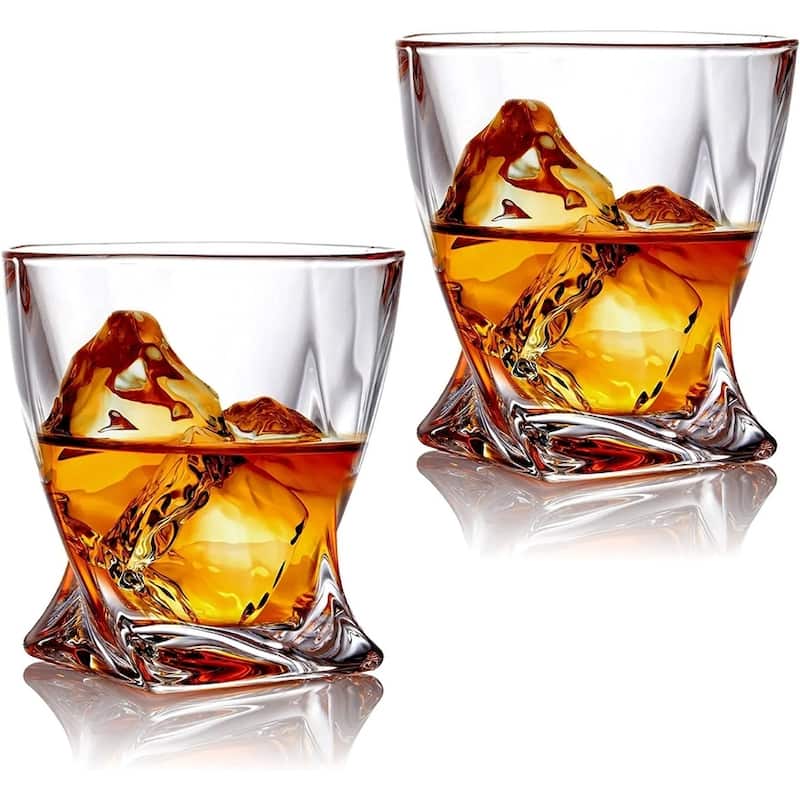 Bezrat Multi Style Whiskey Glasses Set of 6