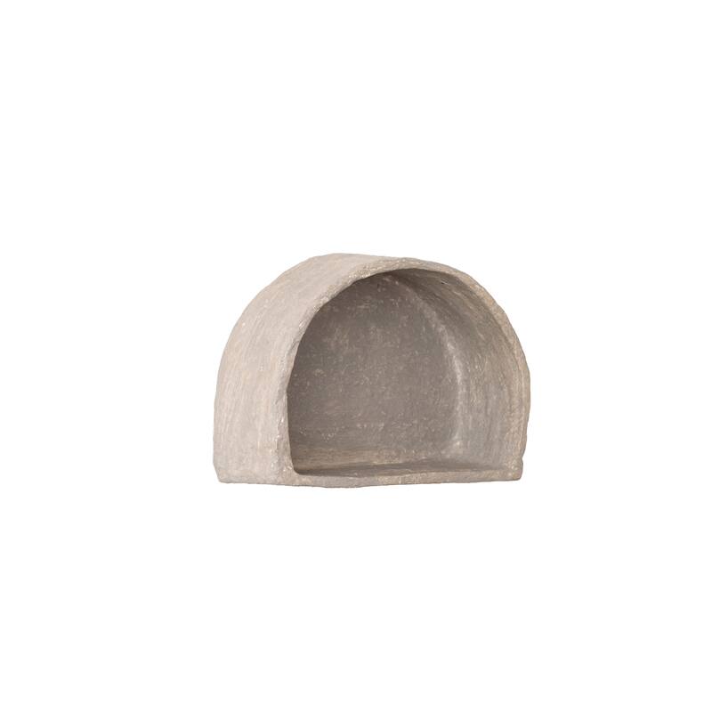 Paper Mache Wall Shelf - 12.0"L x 4.0"W x 9.0"H