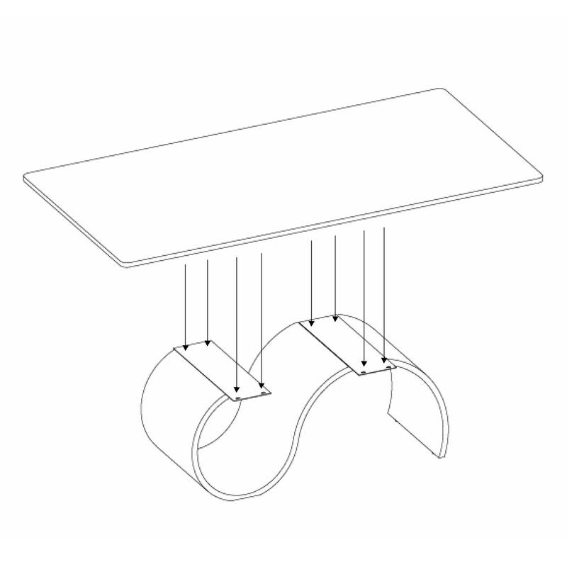 78.7" Sintered Stone Kitchen Dining Table for 8, Stainless Steel Base