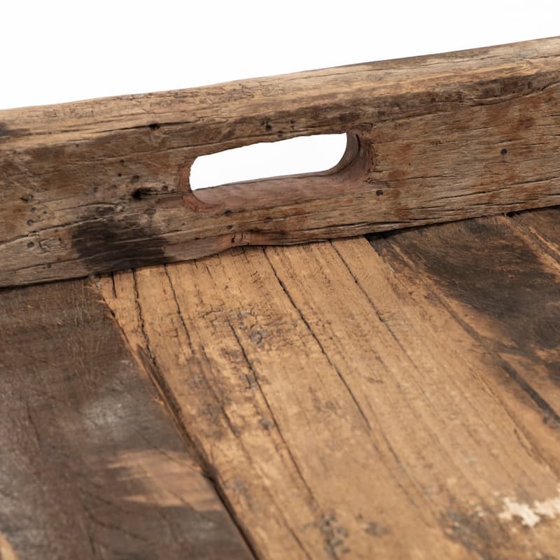 Carson Brown Reclaimed Wood Tray (Small)