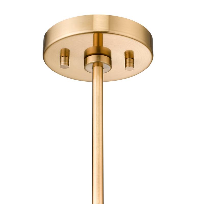 37.4 inch 3-Light Modern Glass Linear Kitchen Island Pendant Light - 37.4 inch