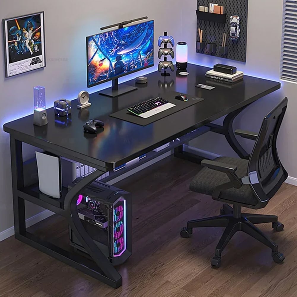 31" Compact Computer Desk for Home Office, Modern Writing & Gaming Desk, Small Study Work Table