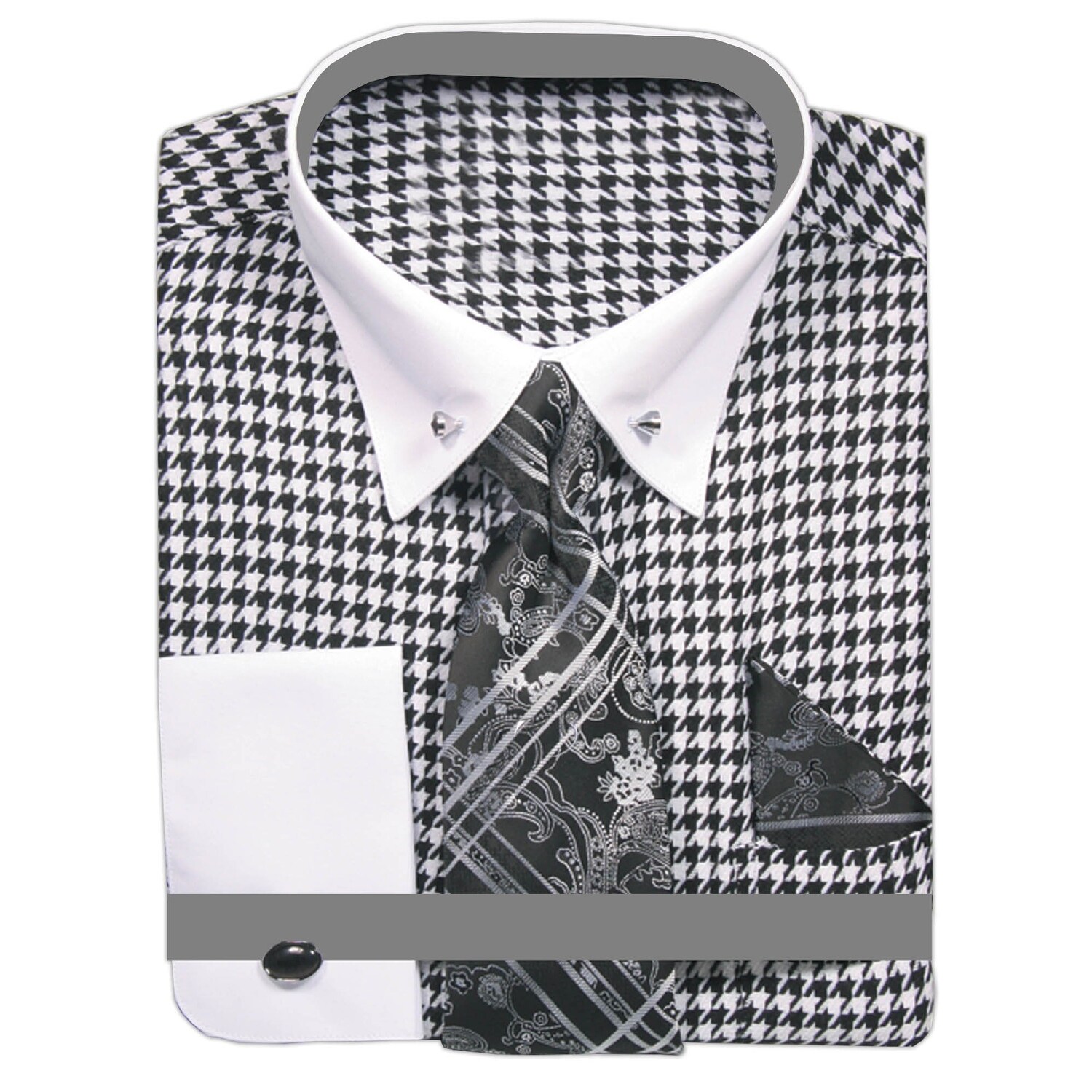formal shirt with cufflinks
