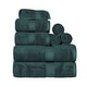 preview thumbnail 32 of 198, Egyptian Cotton 8 Piece Ultra Plush Solid Towel Set by Miranda Haus