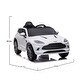 preview thumbnail 2 of 39, Official Licensed Aston Martin 12V Kids Ride-On Car with Remote Control, 4-Wheel Suspension, LED Lights, Music, and USB Port