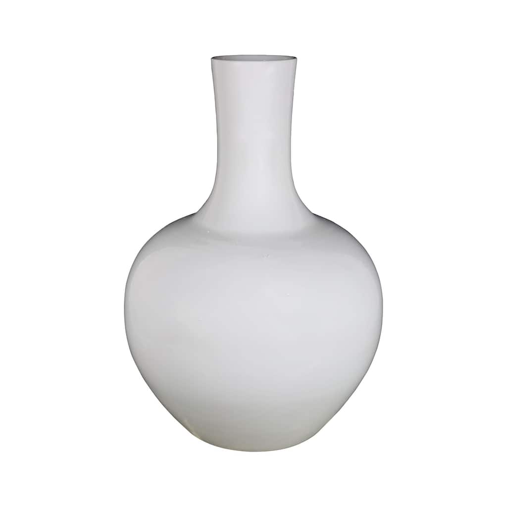 Globular Floor Vase