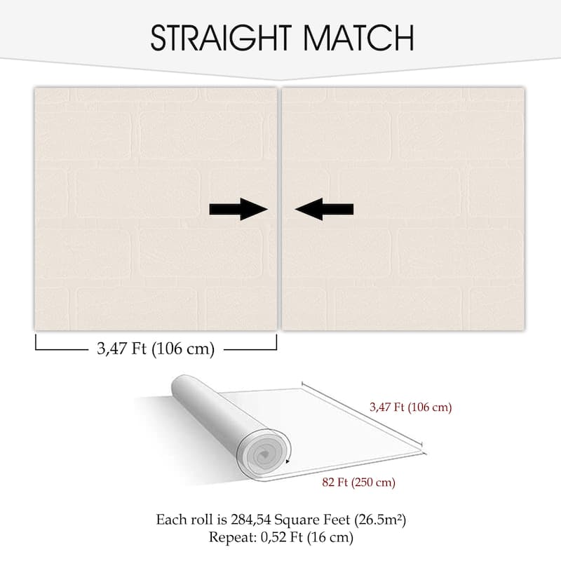 SUSSEXHOME Removable Wallpaper-Waterproof, Strippable, Light Resistance & Cleanable Wall Paper Roll-Wallpaper-Picasso